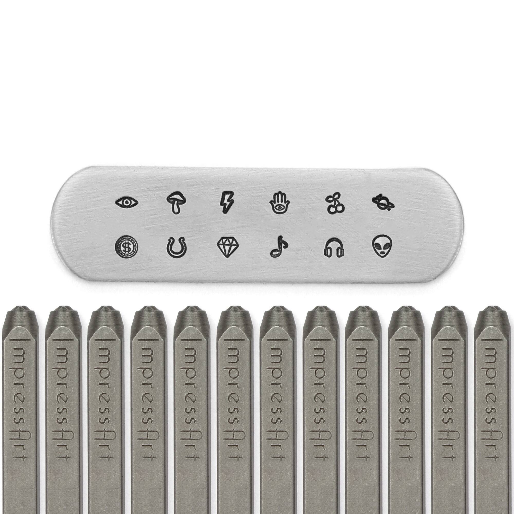 ImpressArt® 3mm Trends Metal Stamps Pack